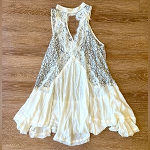 Free People lace tunic dress